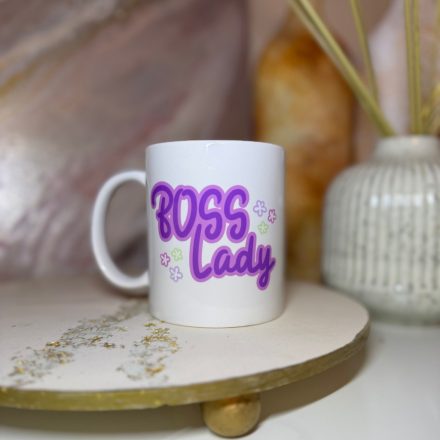 BOSS Lady feliratú bögre