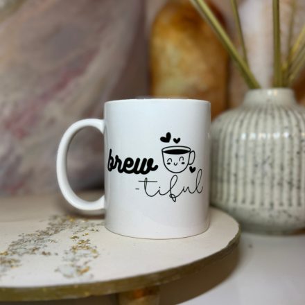Brew-tiful feliratú bögre